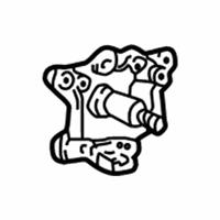 Volvo Stub Axle - 9157713 Spindle, Driver Side