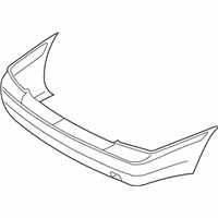 Volvo S80 Bumper - 39976129 Bumper Cover, Black