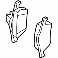 Volvo V50 Brake Pad Set - 31212184 Brake Pads