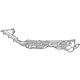 Volvo 31468712 Lower Bracket, Driver Side Volvo 31468712 Lower Bracket, Driver Side