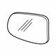 Volvo 31424238 Mirror Glass, Driver Side
