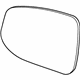 Volvo 31462664 Mirror Glass, Driver Side