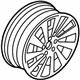 Volvo 31414020 Wheel, Alloy, Aluminium