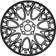 Volvo 30647396 Wheel, Alloy, Aluminium