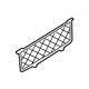 Volvo 31484790 Cargo Net, Charcoal, Driver Side