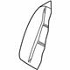 Volvo 8613649 Seat Back Pad, Driver Side