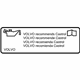 Volvo 31416042 Info Label
