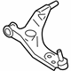 Volvo 31277462 Lower Control Arm, Passenger Side