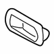 Volvo 30813687 Handle Bezel, Off Black