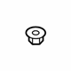 Volvo 980740 Plate Nut, Plastic