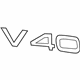 Volvo 30864036 Nameplate