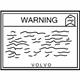 Volvo 9454077 Info Label Volvo 9454077 Info Label