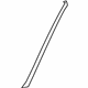 Volvo 31297722 Side Molding Seal Strip, Driver Side