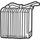 Volvo 9171781 Evaporator Core