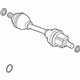 Volvo 36010569 Axle Assembly, Driver Side