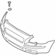 Volvo 39887343 Bumper Cover, Silver