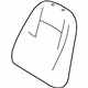 Volvo 8613715 Seat Back Pad, Passenger Side