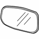 Volvo 30716480 Mirror Glass, Driver Side