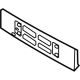 Volvo 32345478 License Bracket