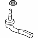 Volvo 31658181 Outer Tie Rod, Driver Side