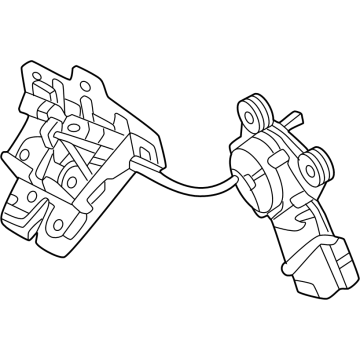 Volvo EX90 Tailgate Lock - 32149610