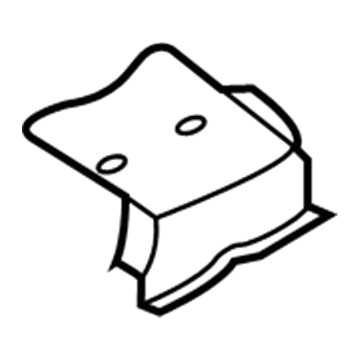 Volvo 30793921 Rear Insulator Shield 30793921 Volvo Rear Insulator Shield Illustration 1 of 1
