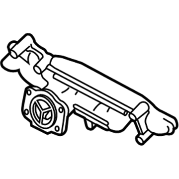 Volvo V70 Exhaust Pipe - 30637921