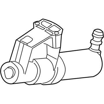 Volvo C30 Windshield Washer Nozzle - 31294102