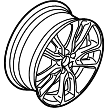 Volvo 31439194 Wheel, Alloy, Aluminium 31439194 Volvo Wheel, Alloy, Aluminium Illustration 1 of 1