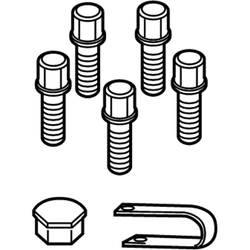 31439226 Volvo Wheel Lock Kit Illustration 1 of 1