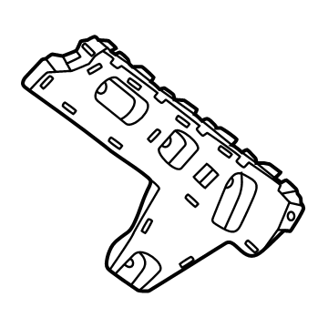 80001832 Volvo Bracket Illustration 1 of 1