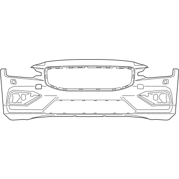 Volvo V60 Cross Country Bumper Cover - 39796603