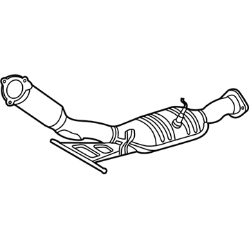 Volvo V70 Exhaust Pipe - 8603848