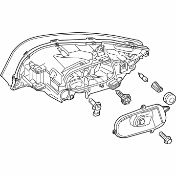 Volvo S60 Headlight - 31420678