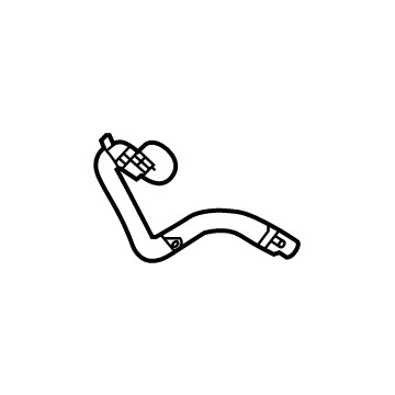 Volvo EC40 Coolant Reservoir Hose - 32138731
