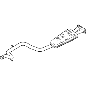 Volvo XC60 Exhaust Pipe - 31338367