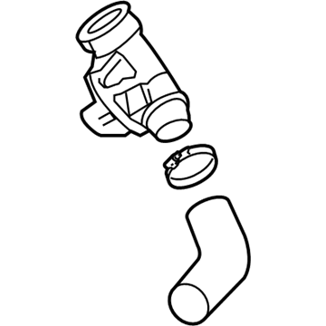 Volvo Coolant Reservoir Hose - 32325480