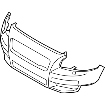 Volvo C30 Bumper Cover - 39885352