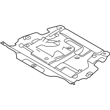 Volvo 31290966 Splash Shield 31290966 Volvo Splash Shield Illustration 1 of 1
