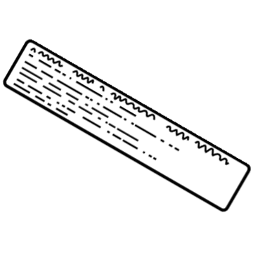 30734536 Volvo Caution Label Illustration 1 of 1