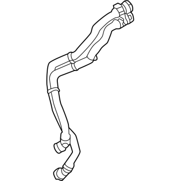 Volvo XC40 Recharge Coolant Reservoir Hose - 32339807