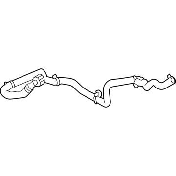 Volvo Cooling Hose - 32339740