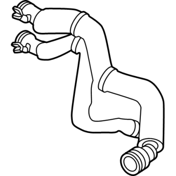 Volvo XC40 Recharge Coolant Reservoir Hose - 32339811