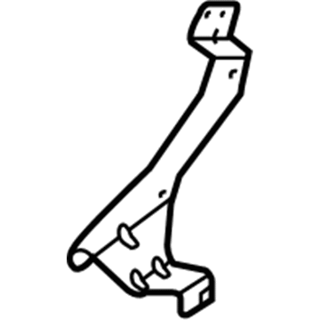 Volvo 30634666 Front Bracket, Passenger Side 30634666 Volvo Front Bracket, Passenger Side Illustration 1 of 1