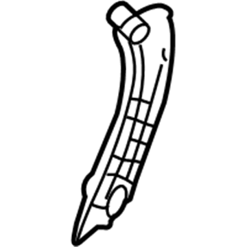 Volvo 8635083 Pull Handle, Beige, Driver Side 8635083 Volvo Pull Handle, Beige, Driver Side Illustration 1 of 1
