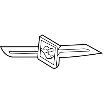 Volvo V70 Emblem - 9190528