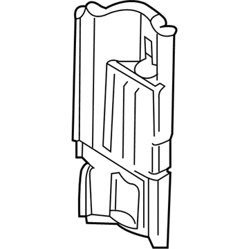 31353424 Volvo Upper Guide, Passenger Side Illustration 1 of 1