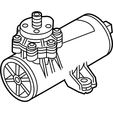 Volvo Brake Booster Vacuum Pump - 31317445