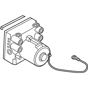 Volvo V40 ABS Pump And Motor Assembly - 30856098