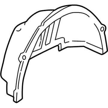 Volvo S70 Wheelhouse - 6800514